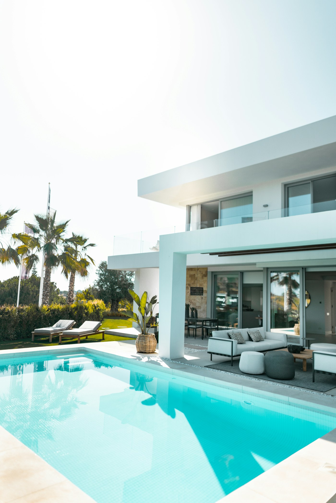 Villa contemporaine — photographie d’illustration